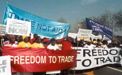 Johannesburg, South Africa - Free trade - Not Aid - PRODOS radio